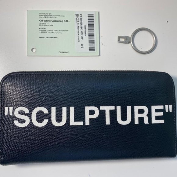 OFF-WHITE "SCULPTURE" Wallet - Picture 1 of 5